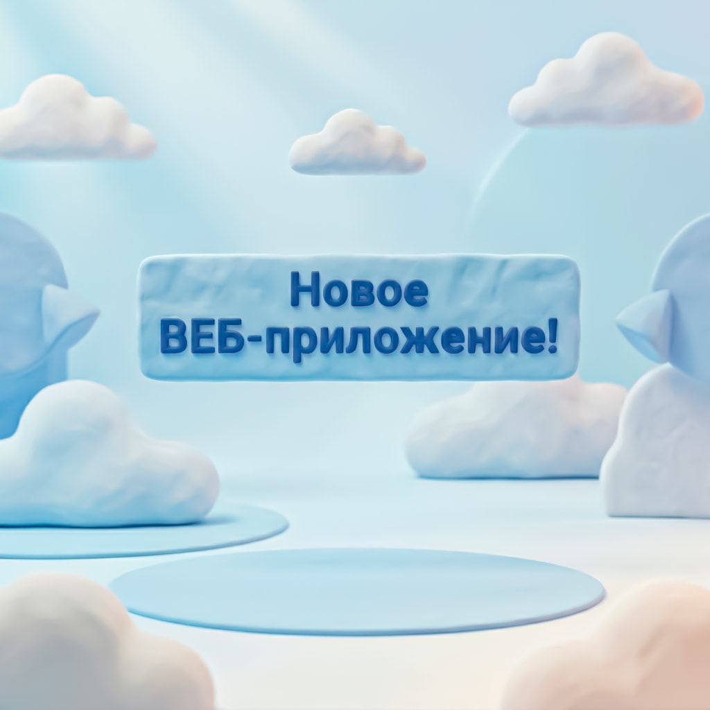 НАШЕ НОВОЕ ВЕБ-ПРИЛОЖЕНИЕ