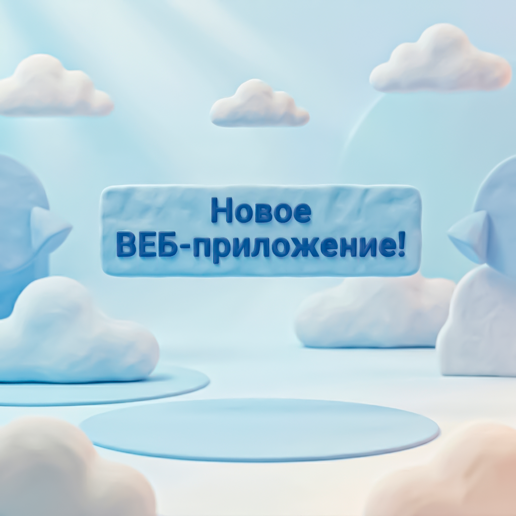 НАШЕ НОВОЕ ВЕБ-ПРИЛОЖЕНИЕ